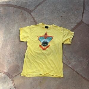 Vintage Touch of Gold Single Stitch Rocket The Right Stuff Tom Wolfe Astronaut